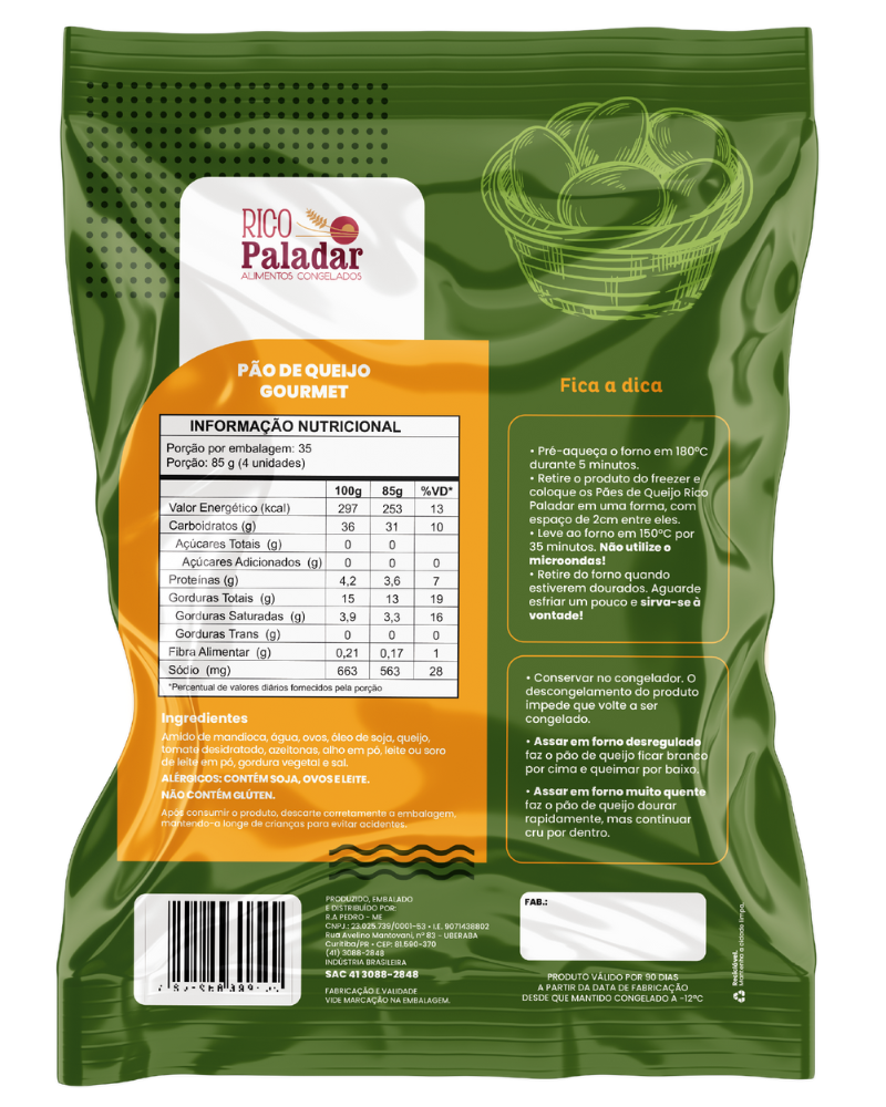 Pão de Queijo Gourmet