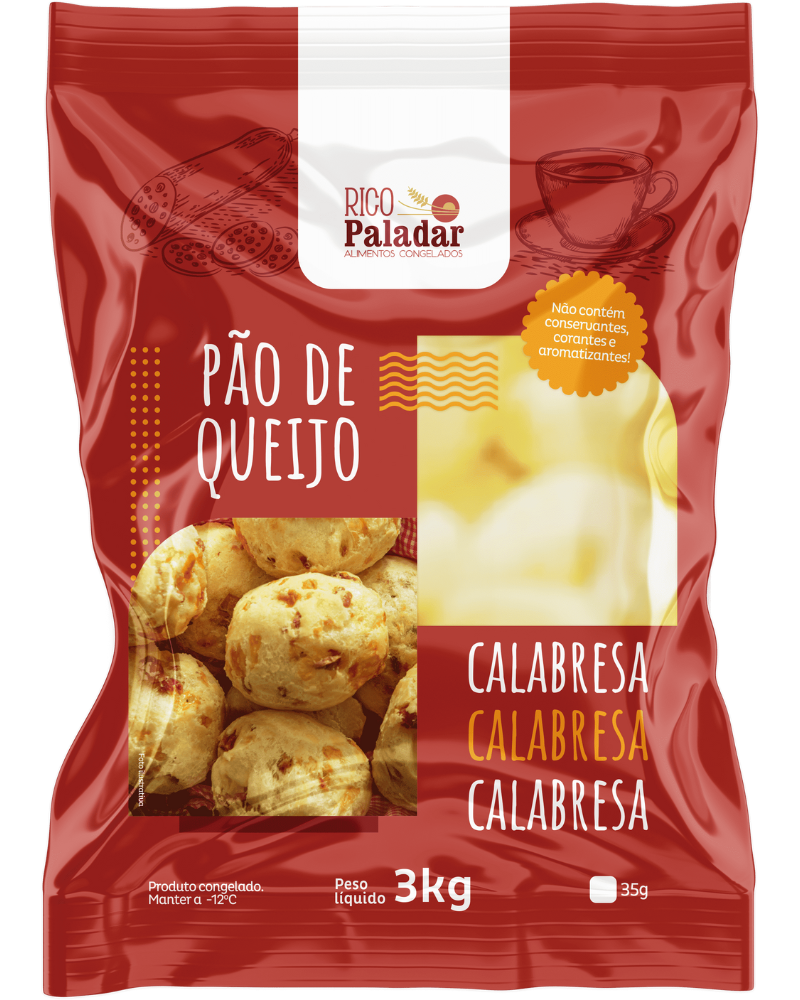 Pão de Queijo de Calabresa